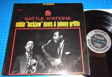 EDDIE "LOCKJAW" DAVIS & JOHNNY GRIFFIN Battle Stations - Prestige PR 7282