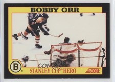 1991-92 Score Bobby Orr Bobby Orr (Stanley Cup Hero) HOF 00d2