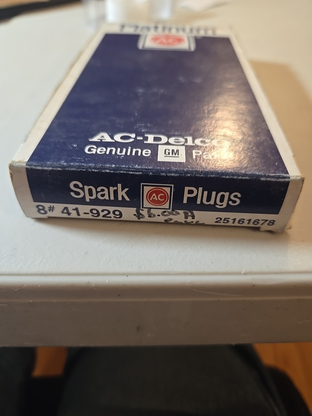41-929 AC Delco Box Of 8 Spark Plugs
