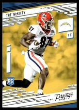 2021 Panini Prestige Tre' McKitty Rookie Los Angeles Chargers #274