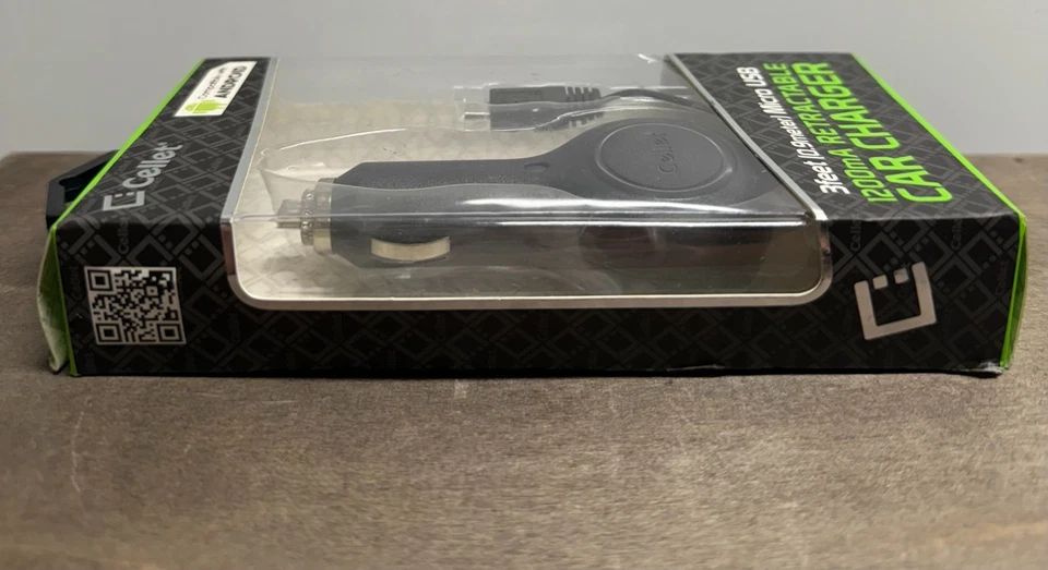 Cellet Retractable 1200mA Micro USB Car Charger-Fast Ship - Image 3 of 3