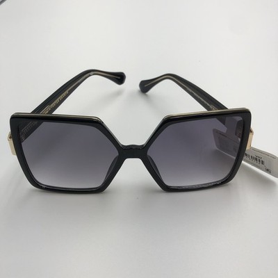 Sofia Vergara x Foster Grant Women's Rectangular Black Sunglasses A32 NWT