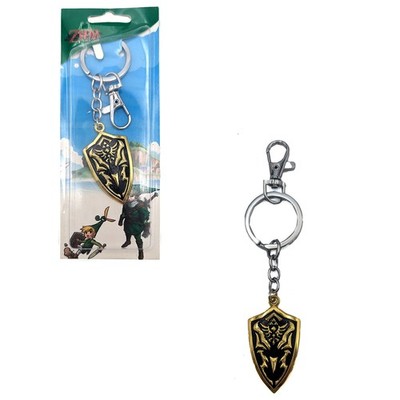 New Royal Shield THE LEGEND OF ZELDA 2 inch Keychain Key Chain Charm Pendant