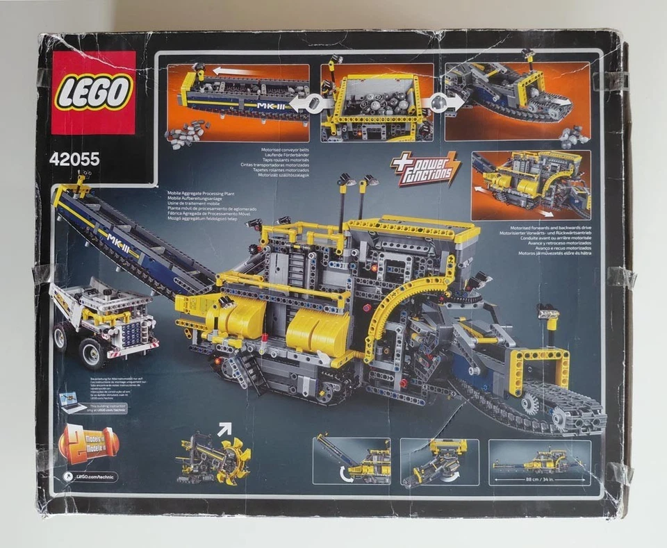 LEGO Technic 42055 Bucket Wheel Excavator, NEW in factory sealed box, RARE - Image 3 of 4