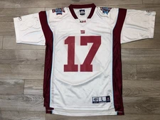 Plaxico Burress New York Giants NFL Super Bowl Reebok Jersey Large L Mens 