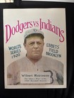 1920 WORLD SERIES PROGRAM SCOREBOOK DODGERS VS. INDIANS REPRINT
