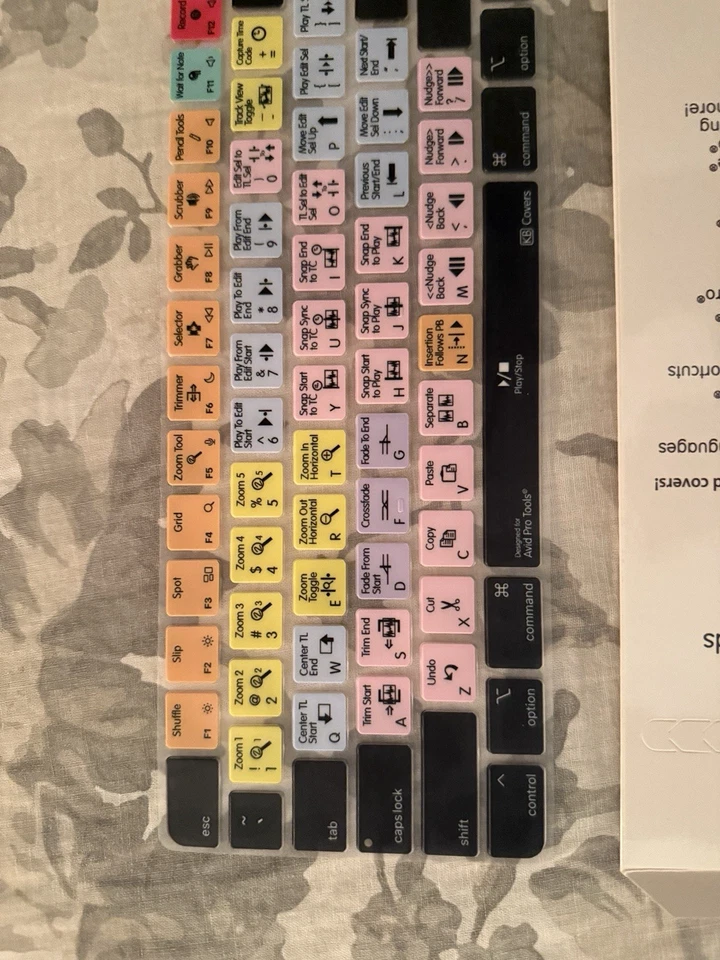 KB Covers Avid Pro Tools Keyboard Cover for 2021-2024Magic Keyboard W/ Numeric P - Image 2 of 4