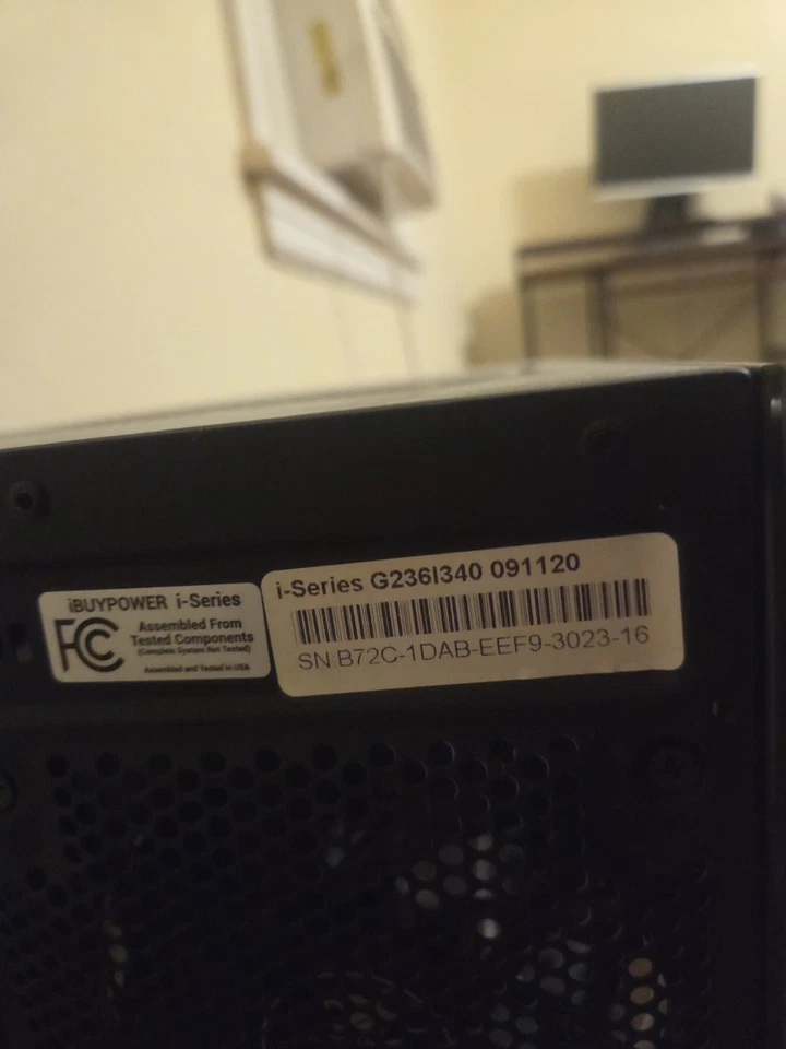 iBUYPOWER Gaming PC Intel Core I7 Series 9th Gen - Image 4 of 4