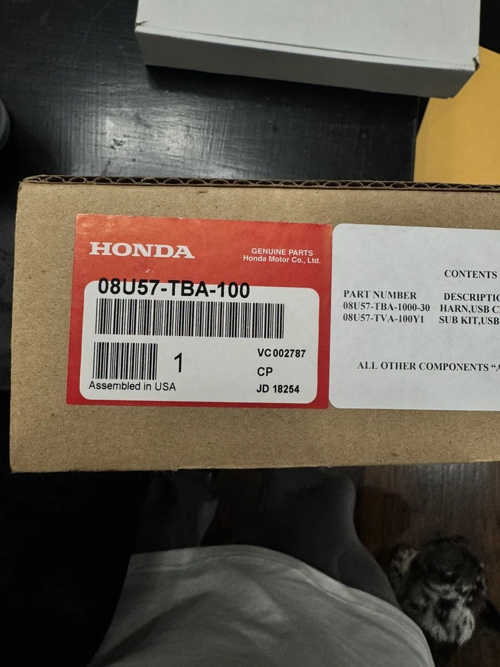 Honda Harness, USB Charger, Sub Kit - 08U57-TBA-100 - Image 3 of 4