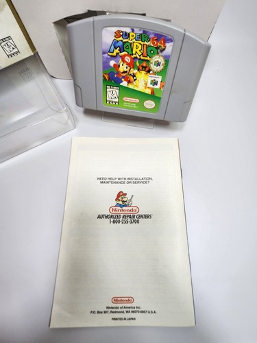 Super Mario 64 Players Choice (Nintendo 64 N64 1996) Complete CIB Tested & Works - Picture 17 of 19