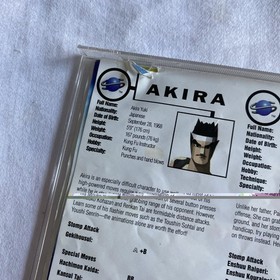 Virtua Fighter Sega Saturn (Jewel Case Version) Case and Manual ONLY Read