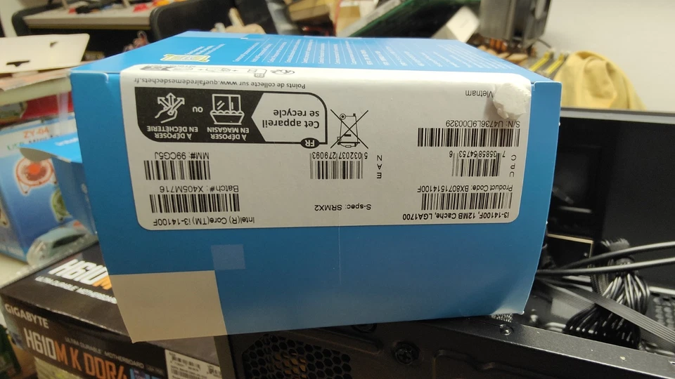 Processore Intel Core i3-14100F - Nuovo, Ancora Imballato - Immagine 2 di 2