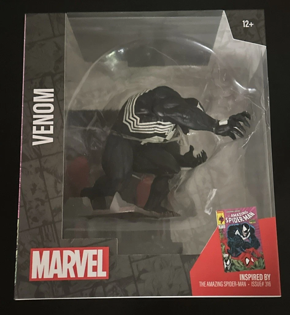McFarlane Marvel Venom Statue, The Amazing Spider-Man #316, Cracked Case Plastic - product detail image 1