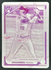 2024 Bowman Chrome Prospects Printing Plates Magenta #BCP-2 Jadher Areinamo 1/1