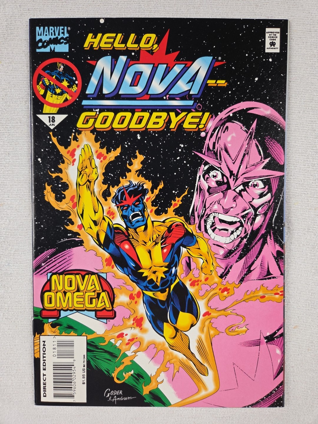 Nova #18 - Final Issue - Marvel Comics