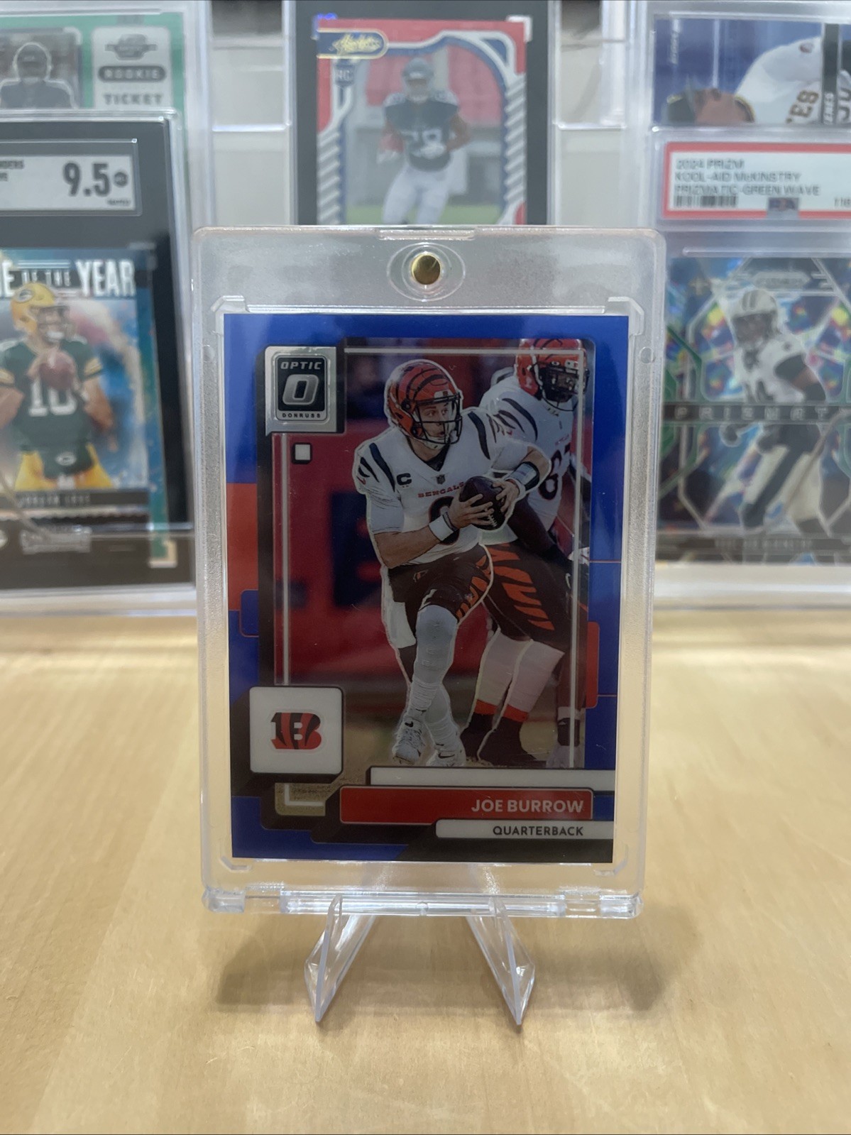 2022 Panini Donruss Optic - Joe Burrow #39 Blue Prizm /179