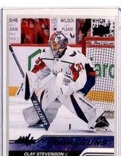 2023-24 Upper Deck Young Guns Clay Stevenson RC Washington Capitals #457