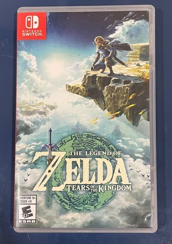 The Legend of Zelda: Tears of the Kingdom - Nintendo Switch Game card