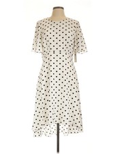 NWT Eliza J Women Ivory Casual Dress 12