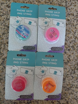 #ad Cellphone Phone Accessories Lot Of 4 Grip And Stand $6.00
