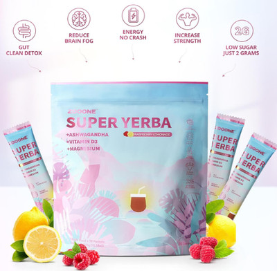 Great Value!!! ZOOONE Super Yerba / Yerba Mate Instant Drink Powder! 2-pack!