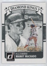 2016 Panini Donruss Diamond Kings Press Proof Gold /99 Manny Machado #3 0q3