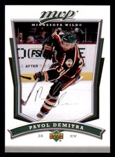 2007-08 Upper Deck MVP #291 Pavol Demitra Minnesota Wild