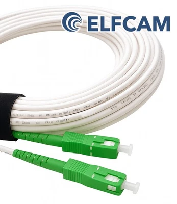 Elfcam® Câble/Rallonge Fibre Optique {Orange SFR Bouygues} – Monomode OS2