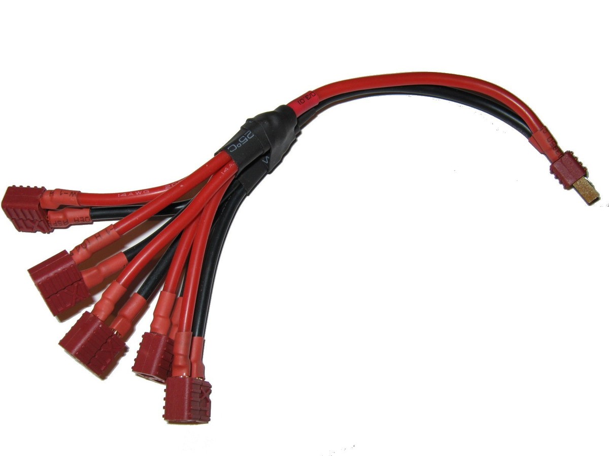 Bgsha 2 Pcs Connecteurs de Fiche Tamiya Fiche Tamiya vers Câble Adaptateur de Fiche Banane 4 mm