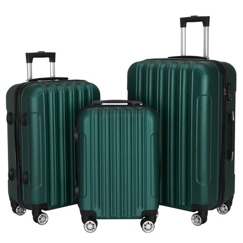 New 3x Travel Spinner Luggage Set Bag 
