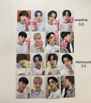 ATEEZ サン THE WORLD EVERLINE Pocamarket, ATEEZ SAN THE WORLD EP.2 : OUTLAW EVERLINE K-pop Photocard