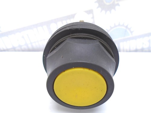 Westinghouse - PB2AAYB - Flush Standard Pushbutton - YELLOW CAP - 1 NC - (NEW) - Picture 8 of 12