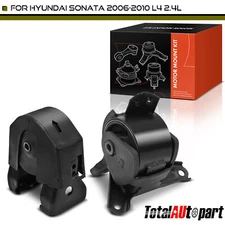 2x Engine Motor & Transmission Mount for Hyundai Sonata 06-10 2.4L Auto Trans