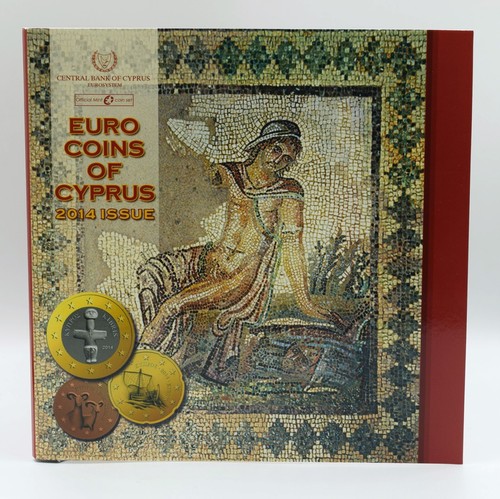 Chipre 2014 - Juego de monedas de euro BU en un folleto de tres capas - Imagen 5 de 6