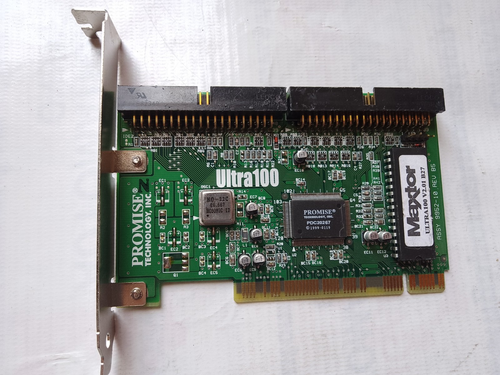 Promise Ultra100 PCI IDE Controller Card V2.01 9952-10 Rev B5 For Industrial PC - Picture 3 of 11