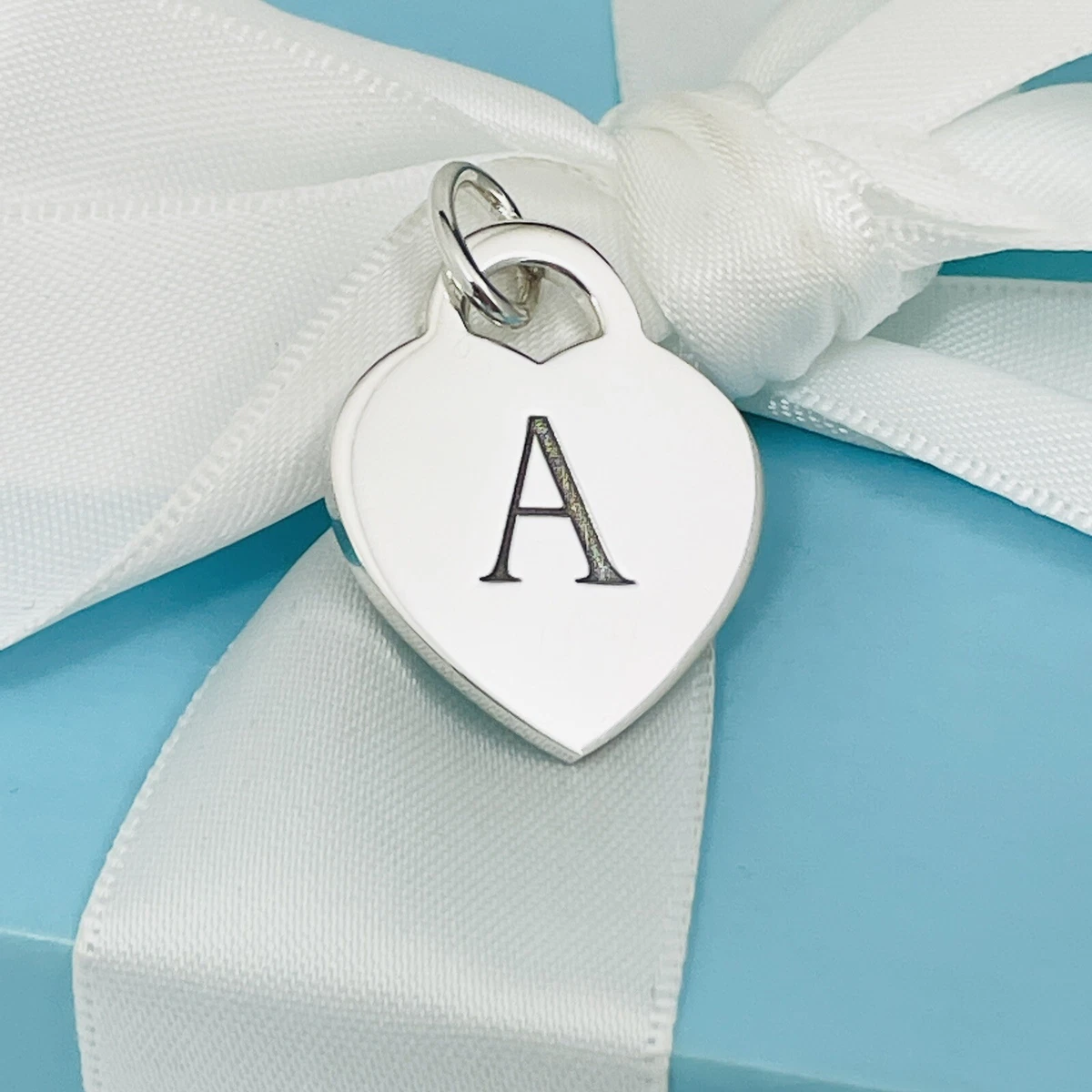 Tiffany shop letter charm