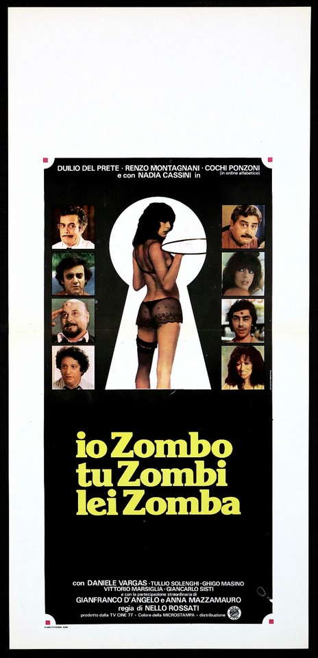 Locandina di Io zombo, tu zombi, lei zomba (1979)