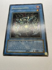 YU-GI-OH! Relinquished SDP-001 UNLIMITED Ultra Rare HP DAMAGED