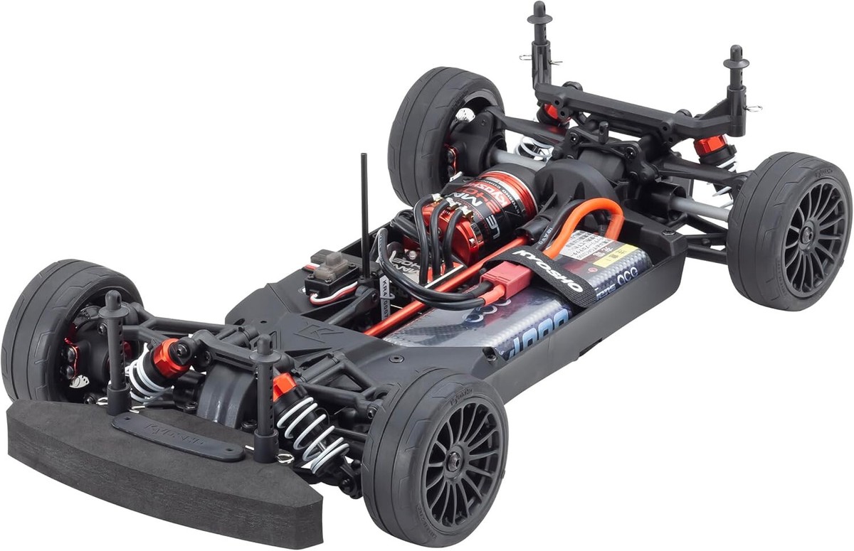 フェーザーMK2 シャーシ Kyosho R/C 1/10 EP 4WD Phaser Mk2 FZ02 Chassis Kit 15×7.9