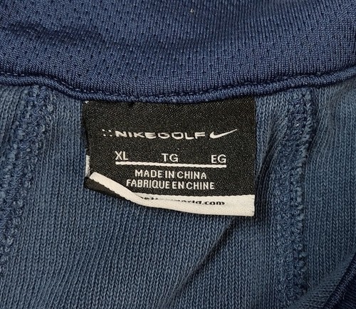 Nike Golf Shirt Men XL - Miller Lite Navy Bl 1/4 Zip Pullover, Bally Ballyhoo - Picture 3 of 12