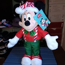 NWT Disney Mickey Mouse Christmas Holiday Door Porch Greeter
