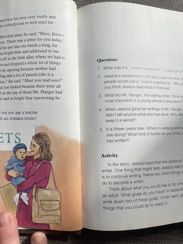 Textbook At The Edge Of The World Odyssey HBJ Literature 1st Edition 1982 - Picture 6 of 10
