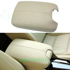 1x For Honda Accord 2008-2012 Centre Armrest Box Storage Cover Beige Frame aj