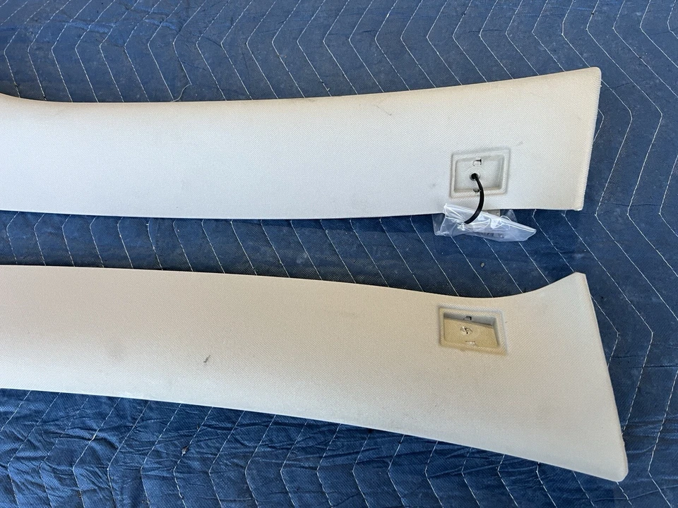 Volvo XC70 S80 2008-2015 color tostado pilar interior izquierdo y derecho OEM #4320E Foto 3 de 4