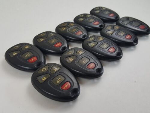 ORIGINAL LOT OF 10 GM 07-17 OEM KEY LESS ENTRY REMOTE FOB CAR HATCH 315MHz USA - Picture 3 of 12