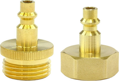 Water Blowout Quick Connect Plug Fitting for Air Compressor Winterize Kit for RV