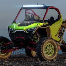 WEISEN Steel 32" Roof LED Light Bar Mount For Polaris RZR Pro R/R 4 2022-2025