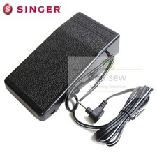 Image of GENUINE SINGER SEWING MACHINE FOOT CONTROL PEDAL Jack Plug Pin 7470 7465 6160 +