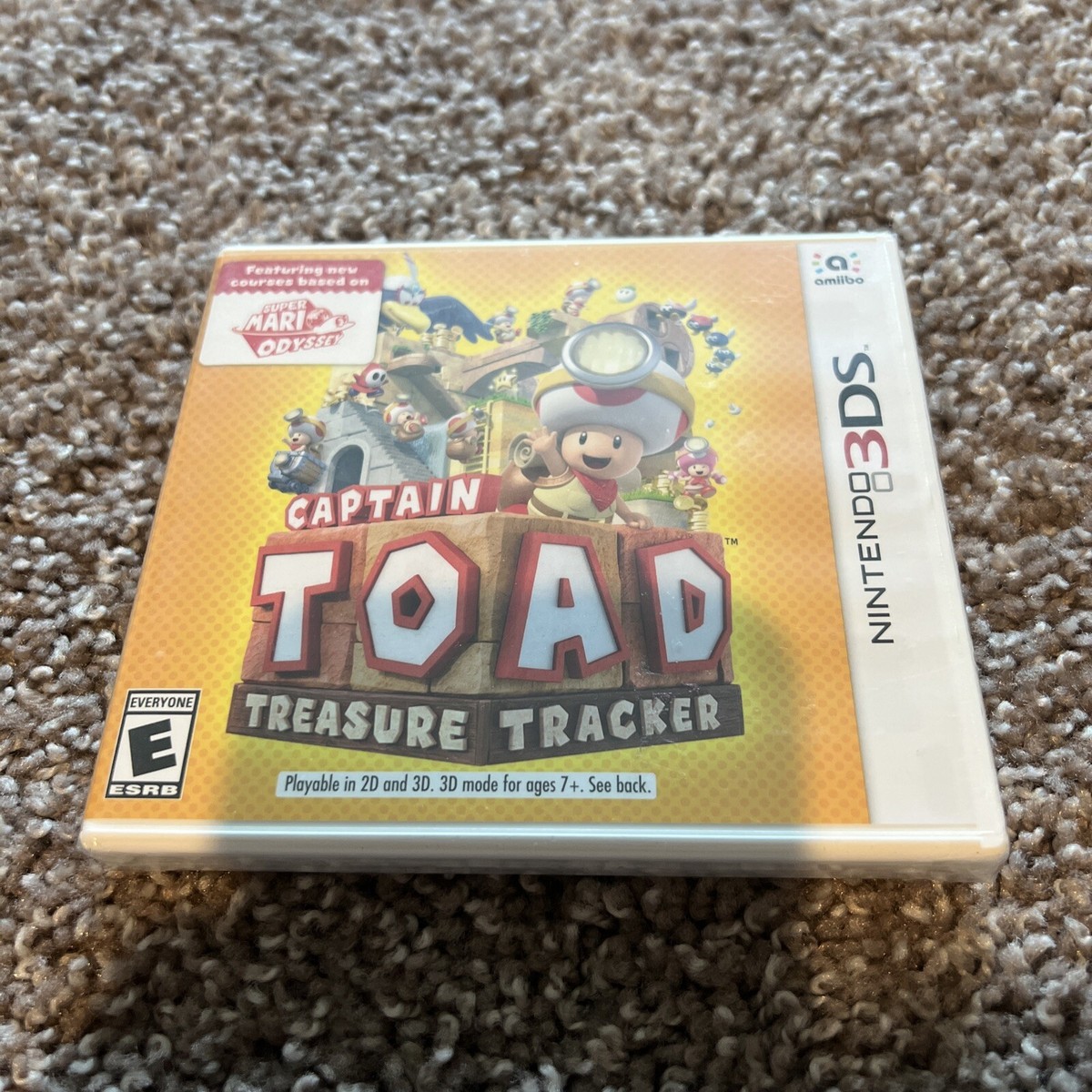 Captain Toad: Treasure Tracker (Nintendo 3DS, 2018) Sealed