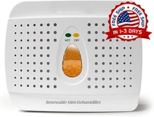 Deshumificador Deshumidificador De Humedad Electrico Casa Dormitorio Portatil US